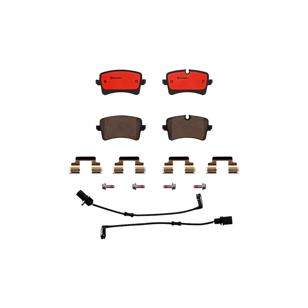 P85117N – BREMBO Brake Pad, FMSI Number D1547-8755 Ceramic Set Of 4 With Hardware